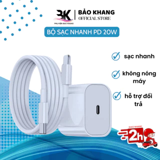 Sạc nhanh PD 20W Không Nóng Máy ,An Toàn Ổn Định bảo hành 12 tháng phukienbaokhang