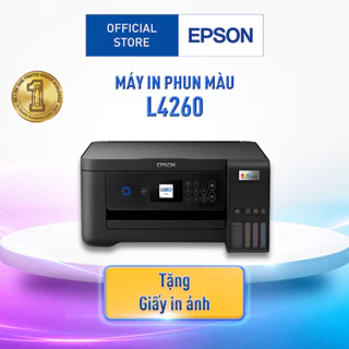 Máy In Epson EcoTank L4260 Thiết Kế Nhỏ Gọn Hiện Đại