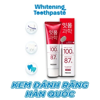 Kem đánh răng Hàn Quốc trắng răng MEDIAN DENTAL IQ 100% Median