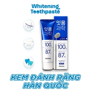 Kem đánh răng Hàn Quốc trắng răng MEDIAN DENTAL IQ 100% Median 120G