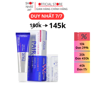 Kem bôi giảm mụn Pair Acne W Cream tuýp 14g chăm sóc da, ngăn ngừa mụn quay lại Nhật Bản - Kokubo