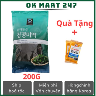 Rong Biển Nấu Canh , Rong Biển Khô Nấu Canh Daesang Hàn Quốc 200G , 미역