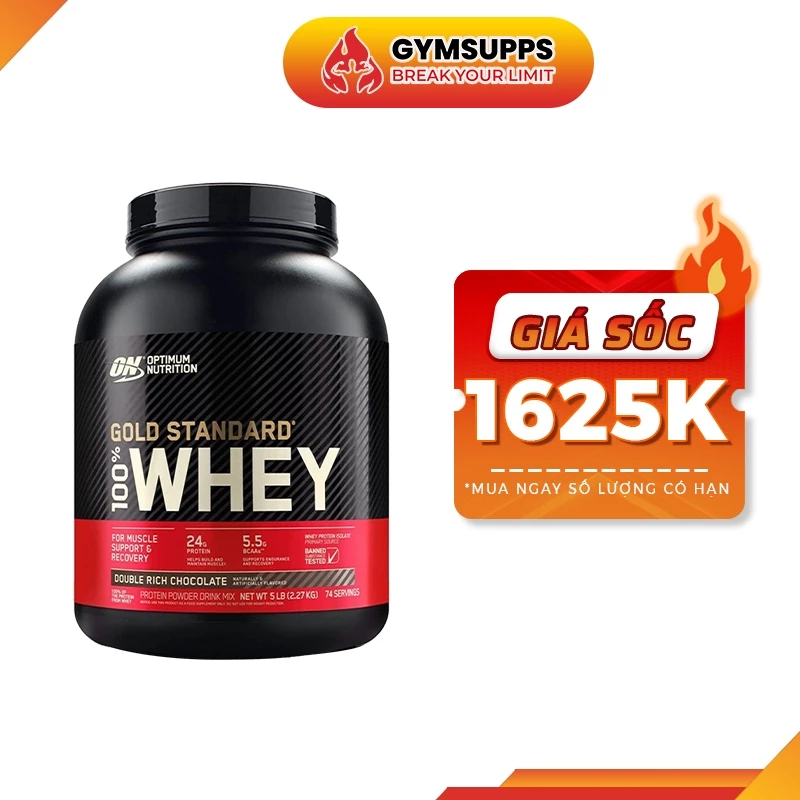 Sữa tăng cơ bắp ON Gold Stard Whey 5 Lbs (2.6kg)