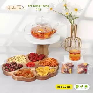 Trà Thảo Mộc, Trà Dưỡng Nhan, Mix Các Loại Trà Từ Nhiều Vị Thảo Mộc, Giúp Đẹp Da, Thanh Nhiệt, Mát Gan - Halei Tea