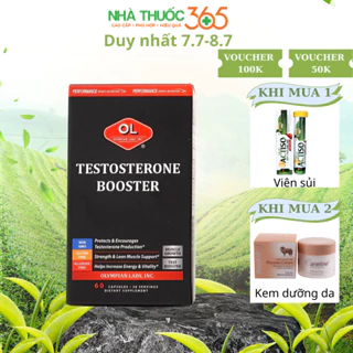 Viên Uống Hỗ Trợ Cân Bằng Và Tăng Cường Sinh Lý Nam OLYMPIAN LABS Testosterone Booster 60 Viên