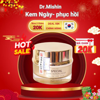 Kem ngày Dr.Mishin Hàn Quốc (SPECIAL DARK REPAIR CREAM 30g),cấp ẩm,phục hồi lớp hạt trên da