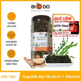 Rong Biển Sấy Tẩm Gia Vị - Bí Đỏ Food - Ăn Vặt Healthy