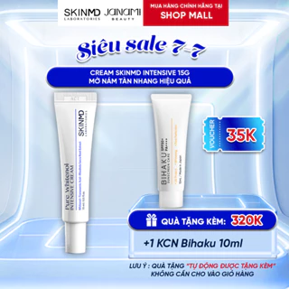 Kem giảm nổi mạch máu,
đốm đỏ SKINMD LABORATORIES PURE WHITENOL
INTENSIVE CREAM 15ml