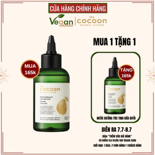 Tinh dầu bưởi Cocoon 140ml giúp giảm rụng tóc làm mền tóc - Thuần Chay Vegan Garden