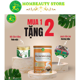 Sữa hạt dinh dưỡng hương vị dâu tây Mombeauty - hộp 500gr