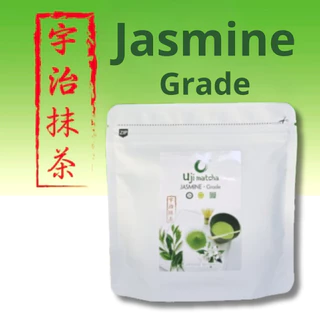 Bột trà xanh hương nhài Uji Matcha Jasmine grade 100 gram, thơm ngon, chuẩn vị.