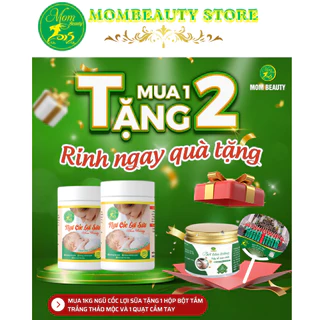 Ngũ cốc lợi sữa cao cấp Mombeauty 25 loại hạt giúp sữa mẹ dồi dào, sữa đặc thơm sữa nhanh về, 500gr