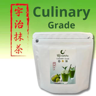 Bột trà xanh Uji Matcha Culinary grade 100 gram, thơm ngon, chuẩn vị.
