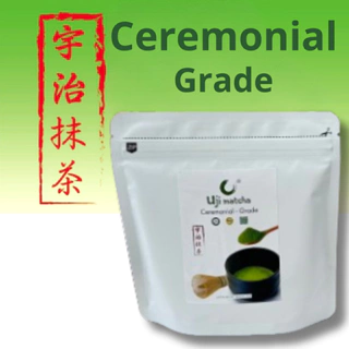 Bột trà xanh Uji Matcha Ceremonial grade 100 gram, thơm ngon, chuẩn vị.