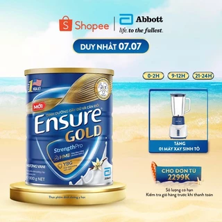 Sữa bột Ensure Gold Abbott hương vani 800g/ 850g