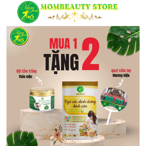 Ngũ cốc dinh dưỡng kích sữa Mombeauty - hộp 500gr