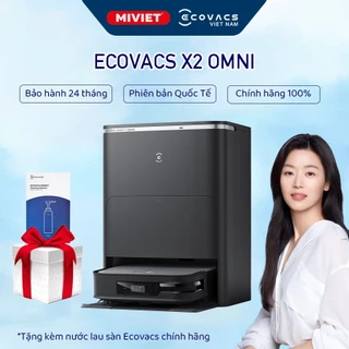 Robot hút bụi lau nhà Ecovacs X2 Omni - Quốc Tế - Chính Hãng - MiViet