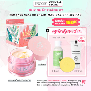 Kem Face Ban Ngày Magic ENNY Dưỡng Trắng Chống Nắng Và Make Up Tặng 3 Quà