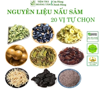 Nguyên liệu nấu nước sâm 20 vị, 100 Gram tự chọn - Nguyên liệu tuyển chọn, sản phẩm chính hãng Tiệm Trà Hoàng Tâm.