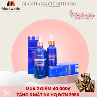 (Sỉ Spa) Tinh chất HA dưỡng da siêu căng bóng Hyaluronic Acid Booster Serum - MEDIWORLD