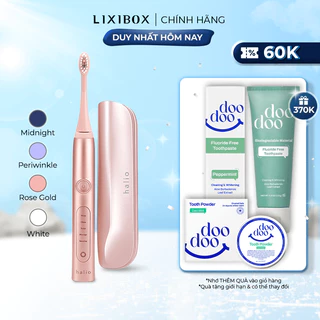 [Mã LIXI300K giảm 300K đơn 750K] Bàn Chải Điện Halio Sonic Whitening Toothbrush Pro Màu Rose Gold Kèm Hộp Đựng