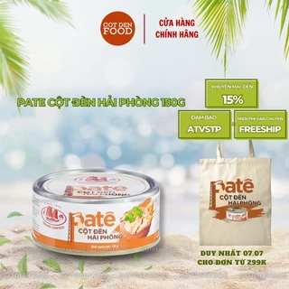 Pate Cột Đèn Hải Phòng Đóng Hộp Tiện Lợi 150G - Đồ Hộp Hạ Long - COTDENFOOD