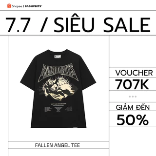 Áo Thun Unisex Bad Habits - Fallen Angel Tee - Local Brand Chính Hãng