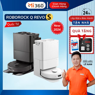 Robot Hút Bụi Lau Nhà Roborock Q Revo S - Lực Hút 7.000PA - Bản Quốc Tế - Bảo hành 24 tháng