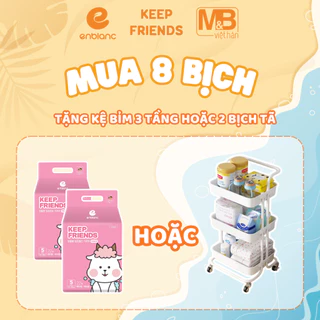 Combo 8 Bịch Tã Bỉm Quần ENBLANC Hàn Quốc Cho Bé Trai/Gái Size L26,XL22,XXL18 Chống Tràn, Thấm Hút Nhanh