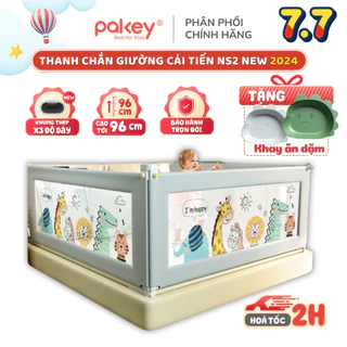 Thanh Chắn Giường Pakey Dạng Trượt Dễ Tháo Lắp 2024,Thanh Chặn Giường Họa Tiết Ngộ Nghĩnh An Toàn Cho Bé [HỎA TỐC 2H]