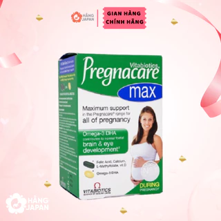 Vitamin Pregnacare Max cho mẹ bầu và sau sinh breast feeding - Hàng Anh Hộp 84 viên