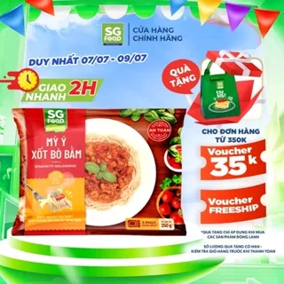 Mỳ Ý Xốt Bò Bằm SG Food 250g