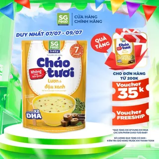 Cháo Tươi Baby SGFood Lươn Đậu Xanh 240g