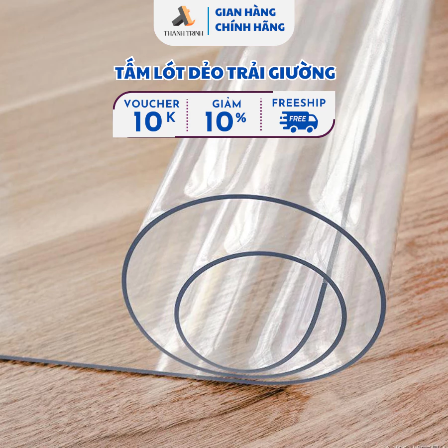 Tấm lót nhựa dẻo trải giường spa 70x180cm, lót giường gội chắn nước loại cao cấp TT20