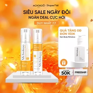 Liệu Trình Hồng Hoa Mchokoo, Hồng Nhũ Hoa M1 + Serum Dưỡng Ẩm Hồng Hoa M2 hồng ti Giảm Thâm Nhũ Hoa