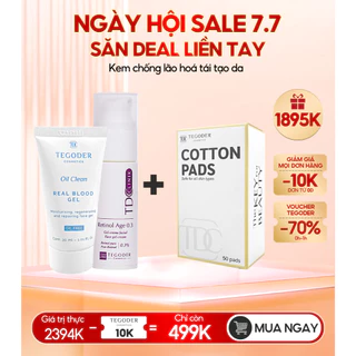 Kem chống lão hoá tái tạo da 0,3% retinol tinh khiết Tegoder Clinik-Retinol age 30ML 0801