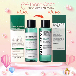 Nước Hoa Hồng Some By Mi AHA BHA PHA 30 Days Miracle Toner 150ml