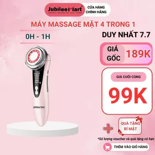 Máy massage mặt đẩy tinh chất Ion Jubilee Mart JB-618 làm sạch sâu cấp ẩm dưỡng da BH 2 NĂM