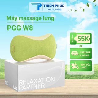 Gối massage toàn thân PGG W8, massage cơ học kết hợp chườm ấm hồng ngoại giúp thư giãn, giảm đau mỏi cơ Thiên Phúc Tâm