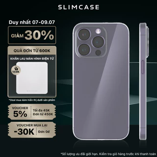 Ốp lưng điện thoại SLIMCASE CLASSIC 1 siêu mỏng, chống ố vàng cho iPhone 14 Series