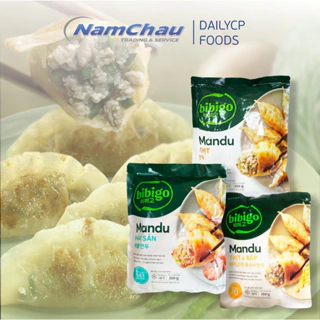 Bánh xếp Mandu CJ Food Bibigo 350g (Hải sản/thịt/thịt và bắp) [Giao hàng hỏa tốc HN]