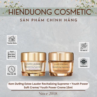 Kem Dưỡng Estee Lauder Revitalizing Supreme + Youth Power Soft Creme/ Youth Power Cream 15ml