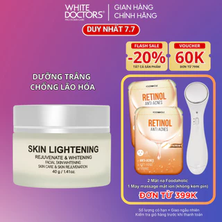 Kem làm trắng da mờ nếp nhăn White Doctors Skin Lightening 40g