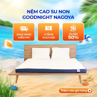 Nệm Foam Premium Goodnight Nagoya 12cm tại Vua Nệm - Bảo vệ cột sống, kháng khuẩn hiệu quả