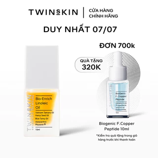 Dầu dưỡng giảm mụn, cải thiện chất lượng bã nhờn, giúp giảm viêm - Bio-Enrich Linoleic Oil Twins Skin 5ml và 15ml