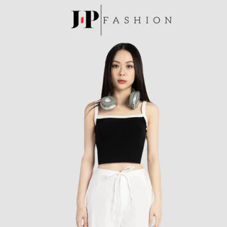 Áo Croptop 2 Dây Nữ JP FASHION Chất Liệu Thun Gân Dày Dặn Không Mút Co Dãn Ôm Body Tôn Dáng 10510078