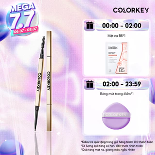 [NHẬP COSSPIKE OFF 12% ĐƠN 119K] Chì Kẻ Mày Hai Đầu COLORKEY Chống Thấm Nước Lâu Trôi 0.7g