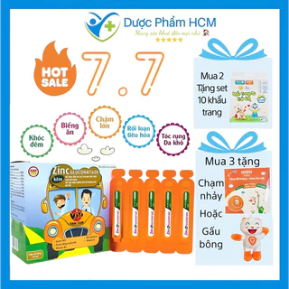 [Chính hãng] Zinc Gluconat 600 - Giúp bổ sung kẽm và vitamin giúp bé ăn ngon tăng sức đề kháng