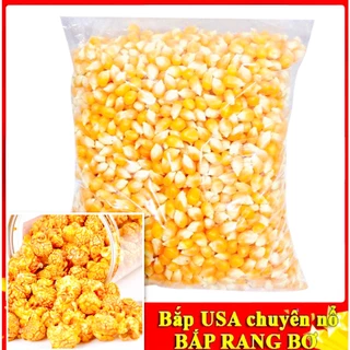 COMBO 2kg BẮP MỸ SẤY KHÔ - dùng làm bắp rang bơ