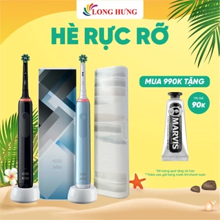 Bàn chải điện Oral-B Pro 3 3500 Travel Case - Hộp đựng thanh lịch